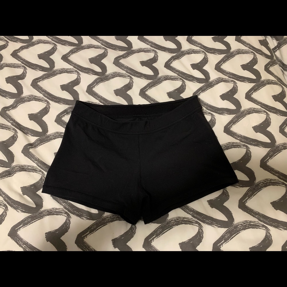 Lululemon shorts- approx 1.5 inch inseam,